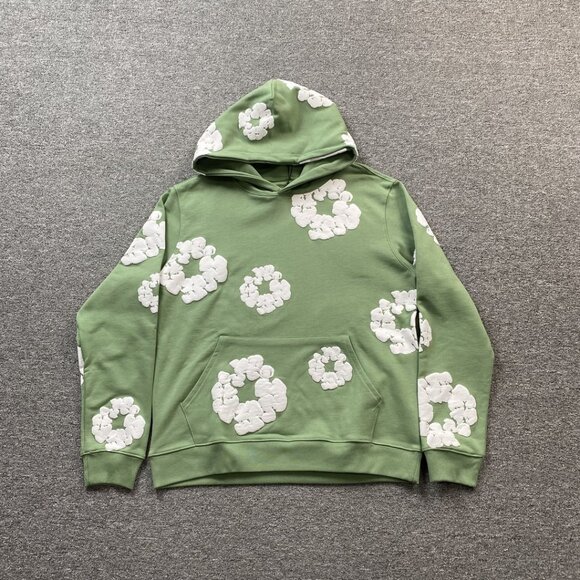 Denim Tears Tops - Denim Tears SS23 floral pattern printed sweatshirt